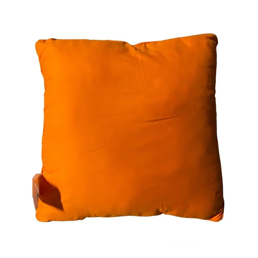 VCNY Throw Pillows Home Decorative Orange White Comforter Bed Embroidered